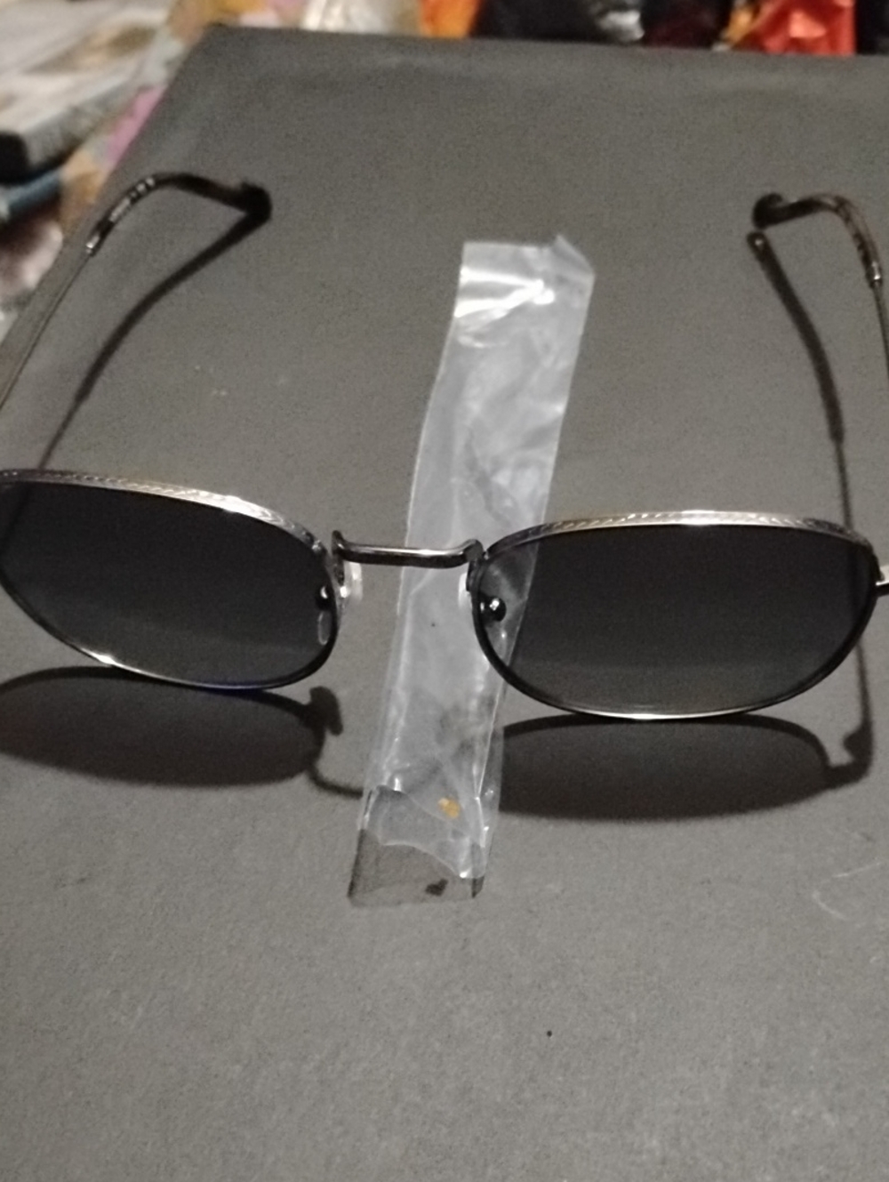 Vogue VG4276 Sleek Oval Black Lens Sunglasses